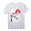 Sakura Japanische Kirschblüten Illustration T-Shirt – Asiatische Blumen & Anime Grafik, Klassisch geschnitten