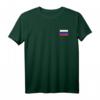 Banner mit russischer Flagge, Wappen T-Shirt - Patriotische Kleidung für Russlandliebhaber und Kulturfanatiker