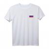 Banner mit russischer Flagge, Wappen T-Shirt - Patriotische Kleidung für Russlandliebhaber und Kulturfanatiker