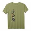 HapMonkey T-Shirt mit Po And The Furious Five Stack Portrait – Offiziell lizenzierte Geburtstagskleidung für Männer