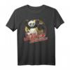 HapMonkey T-Shirt für Männer - A Real Warrior Never Quits Action Pose, Lustiges und Motivationsshirt, Officially Licensed