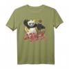 HapMonkey T-Shirt für Männer - A Real Warrior Never Quits Action Pose, Lustiges und Motivationsshirt, Officially Licensed