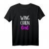 Wing Chun Girl Damen Kung-Fu T-Shirt - Lustiges, Cooles Geschenk für Kampfsport-Fans zu Geburtstag, Weihnachten & mehr