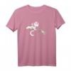 Damen Occult Michelangelo Moon-Rose Hexe Kunst Gothic T-Shirt – Magie, Esoterik & Festival-Outfit für Fans & Geschenkideen