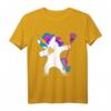 Dabbing Unicorn Lacrosse LAX Shirt - Lustiges Geschenk für Lacrosse-Fans, Einhorn-Liebhaber und Sportbegeisterte