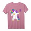 Dabbing Unicorn Lacrosse LAX Shirt - Lustiges Geschenk für Lacrosse-Fans, Einhorn-Liebhaber und Sportbegeisterte