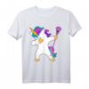 Dabbing Unicorn Lacrosse LAX Shirt - Lustiges Geschenk für Lacrosse-Fans, Einhorn-Liebhaber und Sportbegeisterte
