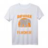 Ich Werde Nicht Aufgeben Aber Fluchen - Lustiges Elefanten Läufer T-Shirt für Marathon, Triathlon & Jogging, Perfektes Geschenk für Sportfans