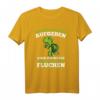 Läufer T-Shirt mit Spruch - Ich werde nicht aufgeben aber fluchen | Motivationsgeschenk zum Geburtstag für Sportbegeisterte