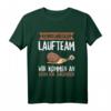 Rennstrecken Laufteam Lustiges Joggen Läufer Schnecke Spruch T-Shirt – Witziges Geschenk für Läufer und Jogger, die sich beim Sport schwer tun