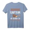 Rennstrecken Laufteam Lustiges Joggen Läufer Schnecke Spruch T-Shirt – Witziges Geschenk für Läufer und Jogger, die sich beim Sport schwer tun