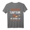 Rennstrecken Laufteam Lustiges Joggen Läufer Schnecke Spruch T-Shirt – Witziges Geschenk für Läufer und Jogger, die sich beim Sport schwer tun