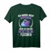 Ich werde nicht aufgeben - Schnecken Läufer Jogger Running T-Shirt für Damen und Herren mit Humor, perfektes Geschenk für Läufer & Laufteam