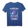 Ich werde nicht aufgeben - Schnecken Läufer Jogger Running T-Shirt für Damen und Herren mit Humor, perfektes Geschenk für Läufer & Laufteam