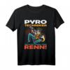 Feuerwerk Pyromane Pyrotechnik T-Shirt - Lustige Kleidung für Feuerwerksliebhaber & Silvester Fans