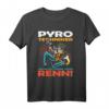 Feuerwerk Pyromane Pyrotechnik T-Shirt - Lustige Kleidung für Feuerwerksliebhaber & Silvester Fans