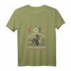 Damen Lustiges Vintage Faultier-Marathon-Laufteam T-Shirt mit V-Ausschnitt – Perfekt für Läufer, Jogger & Marathon-Fans