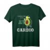 Witziges AvoCardio Laufshirt für Workout & Läufer - Motivationsshirt für Marathon- und Gruppensport, ideales Geschenk für Läufer & Anfänger