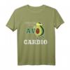 Witziges AvoCardio Laufshirt für Workout & Läufer - Motivationsshirt für Marathon- und Gruppensport, ideales Geschenk für Läufer & Anfänger