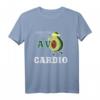 Witziges AvoCardio Laufshirt für Workout & Läufer - Motivationsshirt für Marathon- und Gruppensport, ideales Geschenk für Läufer & Anfänger