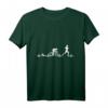 EKG Triathlon T-Shirt - Herzschlag Schwimmen Fahrrad Laufen - Perfektes Geschenk für Triathleten zum Geburtstag, Weihnachten & Wettkampf