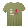 Eat Sleep Run Repeat Jogging T-Shirt – Lustiges Geschenk für Läuferinnen, Joggerinnen & Fitnessfans, Perfekt für Geburtstage & Weihnachten