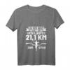 Damen Halbmarathon Lauf T-Shirt mit V-Ausschnitt – Motivationsshirt für Marathonläuferinnen, Ideal für Halbmarathon & Laufveranstaltungen