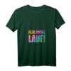 Damen Lauf T-Shirt: Heul nicht, Lauf! Motivationsshirt mit V-Ausschnitt – Perfektes Geschenk für Läuferinnen zu Geburtstag, Weihnachten & mehr