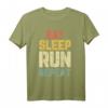 Eat Sleep Run Repeat Lauf T-Shirt für Läufer - Lustiges und Humorvolles Geschenk für Jogger, Marathonläufer & Laufbegeisterte