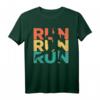 Retro Vintage Laufen Geschenk für Läufer und Jogger T-Shirt – Perfektes Geburtstags- oder Weihnachtsgeschenk für Liebhaber der 70er und 80er Jahre