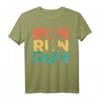 Retro Vintage Laufen Geschenk für Läufer und Jogger T-Shirt – Perfektes Geburtstags- oder Weihnachtsgeschenk für Liebhaber der 70er und 80er Jahre
