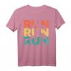 Retro Vintage Laufen Geschenk für Läufer und Jogger T-Shirt – Perfektes Geburtstags- oder Weihnachtsgeschenk für Liebhaber der 70er und 80er Jahre