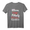 Wife Mom Halbmarathon Läufer Frauen Halbmarathon T-Shirt - Lustiges Laufshirt für Wettkämpfe & Marathontraining