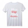 Wife Mom Halbmarathon Läufer Frauen Halbmarathon T-Shirt - Lustiges Laufshirt für Wettkämpfe & Marathontraining