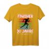 Birthday Marathon Finisher Läufer Sportler 30 Geburtstag T-Shirt - Lustiges Geschenk für Läufer, Marathon- und Triathlon-Fans zum 30. Geburtstag