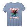 Birthday Marathon Finisher Läufer Sportler 30 Geburtstag T-Shirt - Lustiges Geschenk für Läufer, Marathon- und Triathlon-Fans zum 30. Geburtstag