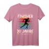 Birthday Marathon Finisher Läufer Sportler 30 Geburtstag T-Shirt - Lustiges Geschenk für Läufer, Marathon- und Triathlon-Fans zum 30. Geburtstag