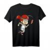 Lustiges Speck auf Stock Laufendes Mädchen T-Shirt – Cooles Geschenk für Läufer, Speckfans und Humorliebhaber zu Geburtstagen & Weihnachten
