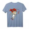 Lustiges Speck auf Stock Laufendes Mädchen T-Shirt – Cooles Geschenk für Läufer, Speckfans und Humorliebhaber zu Geburtstagen & Weihnachten