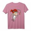 Lustiges Speck auf Stock Laufendes Mädchen T-Shirt – Cooles Geschenk für Läufer, Speckfans und Humorliebhaber zu Geburtstagen & Weihnachten
