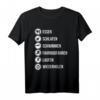 Wettkampf Sportler Geschenk Triathlet Triathlon T-Shirt – Perfekt für Radfahrer, Schwimmer, Läufer & Extremsportler zu Weihnachten & Geburtstag
