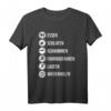 Wettkampf Sportler Geschenk Triathlet Triathlon T-Shirt – Perfekt für Radfahrer, Schwimmer, Läufer & Extremsportler zu Weihnachten & Geburtstag