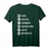Wettkampf Sportler Geschenk Triathlet Triathlon T-Shirt – Perfekt für Radfahrer, Schwimmer, Läufer & Extremsportler zu Weihnachten & Geburtstag