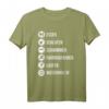Wettkampf Sportler Geschenk Triathlet Triathlon T-Shirt – Perfekt für Radfahrer, Schwimmer, Läufer & Extremsportler zu Weihnachten & Geburtstag