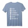 Wettkampf Sportler Geschenk Triathlet Triathlon T-Shirt – Perfekt für Radfahrer, Schwimmer, Läufer & Extremsportler zu Weihnachten & Geburtstag
