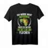 Ich werde nicht abgeben aber ich werde die ganze Zeit kranken - Lustiges Turtle Laufshirt für Damen und Herren, ideal als Geschenk für Läufer & Laufteam