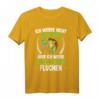 Ich werde nicht abgeben aber ich werde die ganze Zeit kranken - Lustiges Turtle Laufshirt für Damen und Herren, ideal als Geschenk für Läufer & Laufteam