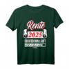 Rente 2025 Countdown läuft Geschenk - Lustiges Pension T-Shirt für den baldigen Ruhestand & Abschiedsgeschenk