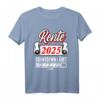 Rente 2025 Countdown läuft Geschenk - Lustiges Pension T-Shirt für den baldigen Ruhestand & Abschiedsgeschenk