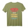 Herren Papa 2020 - Der Countdown läuft buntes Vater Geschenk T-Shirt zur Schwangerschaftsankündigung & Babyfreude